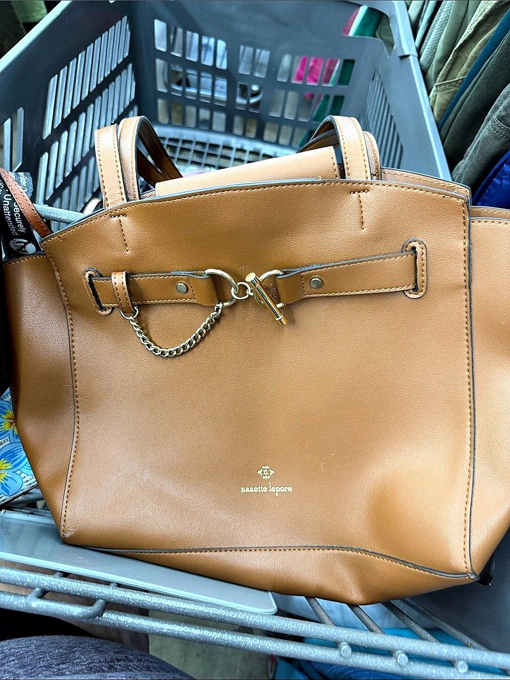 nanette lepore Brown Tote Bag